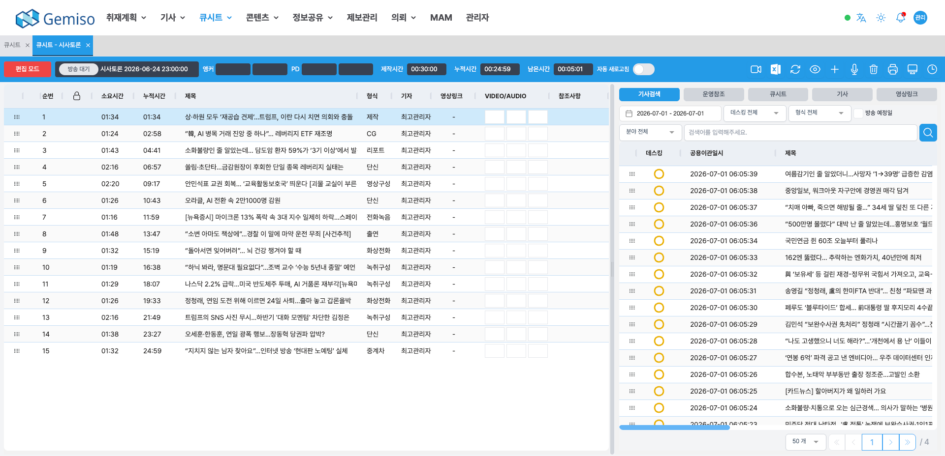 Zodiac Newsroom screenshot